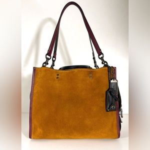 COACH Suede Rogue 30 In Colorblock